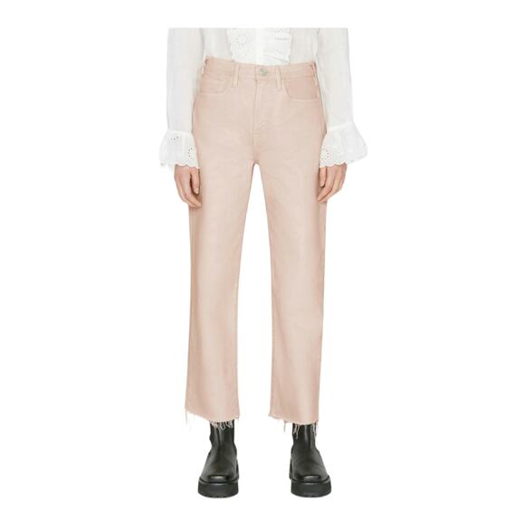Frame Denim jeans Le Jane Crop pink size 31 - Picture 1 of 5
